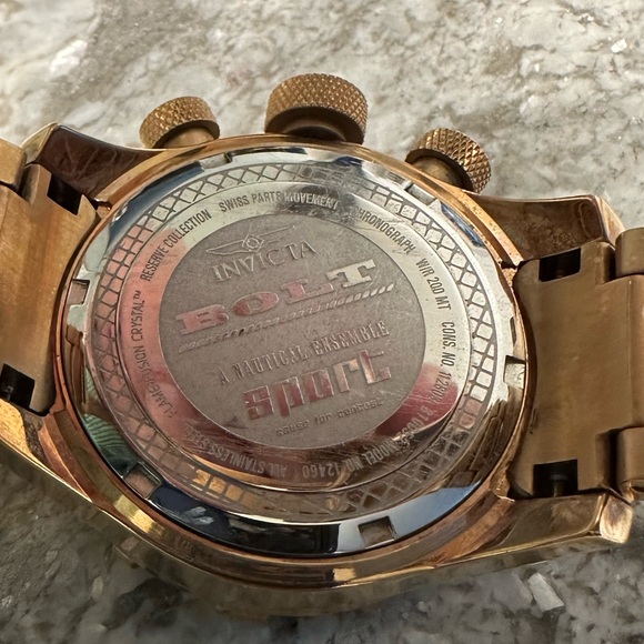 Rose Gold Invicta ladies watch, “Reserve Collection” - Picture 5 of 5